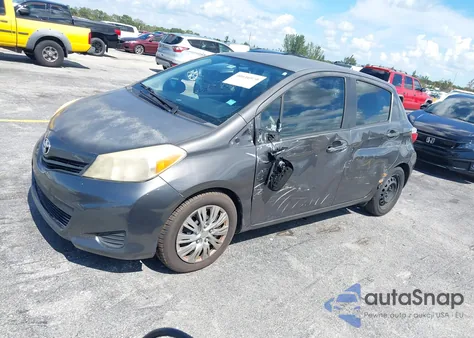 2012 Toyota Yaris Le from USA, damaged, VIN JTDKTUD38CD520567